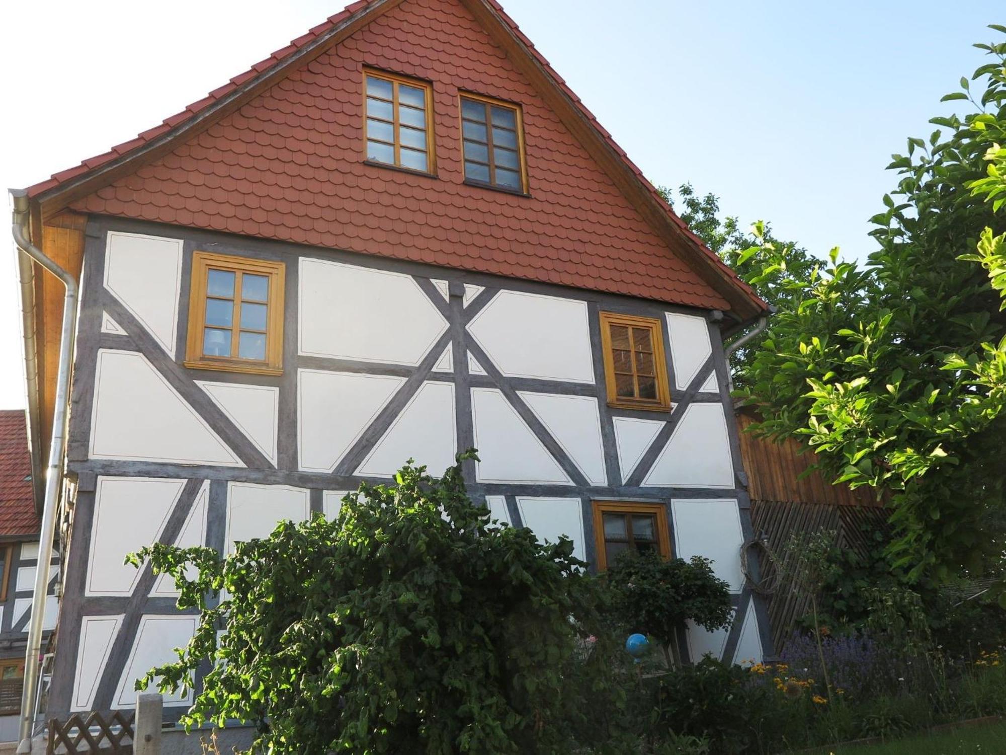 Fachwerktraum Im Hof Apartment Alheim Exterior photo